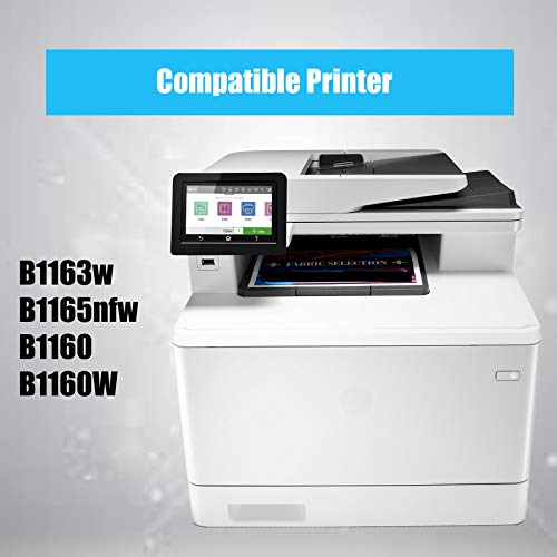 4Benefit Replacement Compatible Toner Cartridge Replacement For Dell B1160 Laser Printer B1163W, B1165Nfw, B1160, B1160W (2-Pack) #TOP2