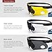 xaegistac Shooting Glasses with Case Anti Fog Hunting Safety Glasses for Adults