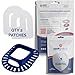 Omnipod Grip Shield with Comfort Ring. Designed by Deck My Diabetes. Reusable, Flexible One-Handed Application(2 Overlay Patches Included!) (Royal Blue)