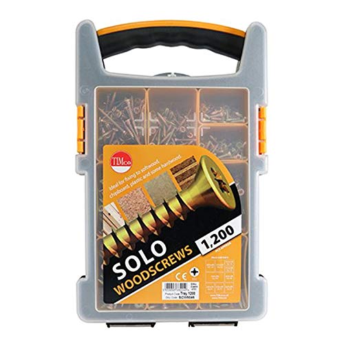 HARDWARE FOR YOU LTD GENERAL PURPOSE WOOD SCREWS IN A HANDY PACK OF