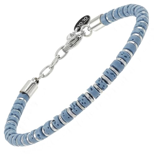 Pulsera de Piedras Naturales Ajustable 10:10 Unisex miniatura 1
