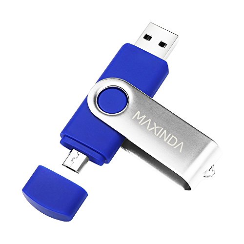 Maxinda(TM) - Chiave USB 16/32/64 GB, Micro USB