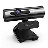 Webcam 1080P Full HD, Jelly Comb Computer Camera USB Web Camera with Built-in Microphone for Skype, Video Calling,Conferencing, Recording, Streaming