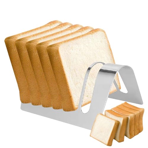 Estante para tostadas rectangular con rejilla de enfriamiento para pan 7