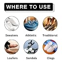 Shoe Cleaning Wipes - Instant Sneaker Cleaner Wipes for Quick Dirt & Stain Removal | 1 Pack of 80 Wipes | Disposable Shoe Wipes for White Sneakers, Leather, Suede & Sports Shoes gallery image