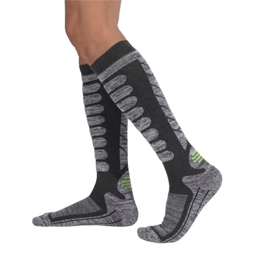 Ski Socks and Thickened Mountaineering Socks for Outdoor Sports with Towel Soles(M)4
