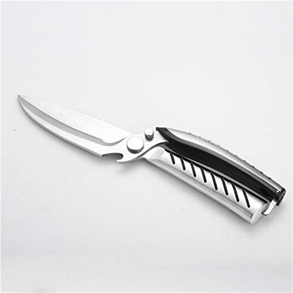 Kitchen Poultry Shears, Stainless Steel Multi-Function Scissors Detachable Chicken Bones Scissor