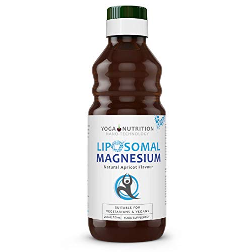 Magnesio Líquido Liposomal - 250ml - Liposomal para Absorción Óptima - Sin Conservantes Artificiales - por Yoga Nutrition