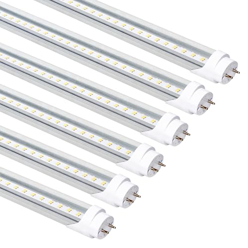 PARNOARCK Fluorescent Light Bulbs 48 inch,T8 LED Bulbs 4 Foot