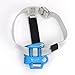 NewDoar Right Foot Ascender Riser Rock Climbing Tree Arborist Mountaineering Rappelling Quick Step Equipment CE Certified Climbing Device for 8~13MM Rope(Right Blue)
