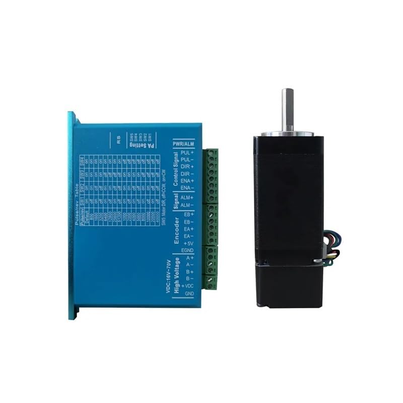 POWTAXBJGD NEMA 11 Closed Loop Stepper Electronic Starter 0.67A 0.12Nm servo Stepper wth Driver(Motor and Driver)