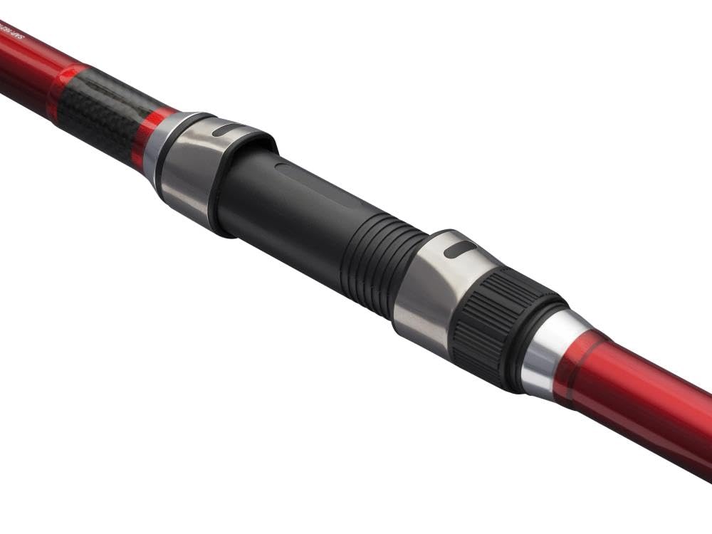 PENN Tidal X Telescopic Surf Solid Tip - Tele Surf Rute, Brandungsrute, Surfrute, 400cm Länge, Wurfgewicht 200g, Weitwurfrute
