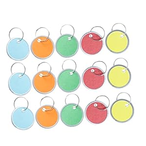 SEWACC 50 Stück Runde Katzenmarken Aluminiumplatten