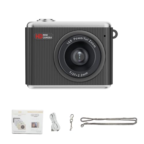 Acogedor �f�W�^���J�����A64MP 2.5K �R���p�N�g�J�����A1.4 �C���`�f�B�X�v���C�A16X �Y�[���A11 �t�B���^�[�A�l�b�N���X�L�[�z���_�[�A�q���A�w���A���s�A����g�p�� (��)
