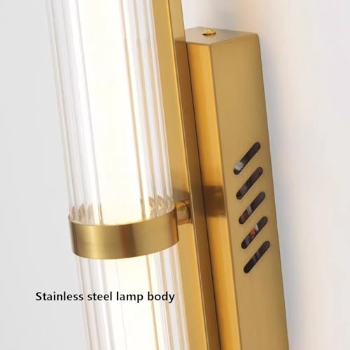 LED apliques de pared interior regulable 2700K-6500K negros de 40cm 4