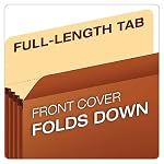 Pendaflex Expanding File Pockets, Letter Size, 5.25" Expansion, Reinforced with DuPont™ Tyvek® Material, Redrope, 10 per Box (1534G-OX) - Image 4