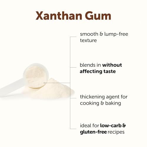Image of Micro Ingredients Xanthan Gum Powder, 8 oz | Premium Quality for Keto & Gluten-Free Baking, Unflavored Thickening Agent for Cooking, Non-GMO Vegan Friendly