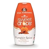 SweetLeaf Sweet Drops - Flavored Stevia Liquid Sweetener, Stevia Extract, Zero Calories, Gluten Free, Keto Friendly, Non GMO, Natural Flavor, Sugar Alternative - Pumpkin Spice, 1.7 Fl Oz (Pack of 1)