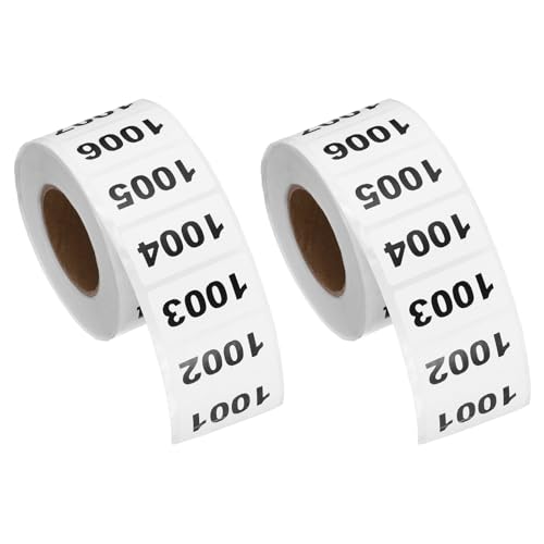 Autocollant de numérotation de stock pour organiser vos cartons et placards de rangement