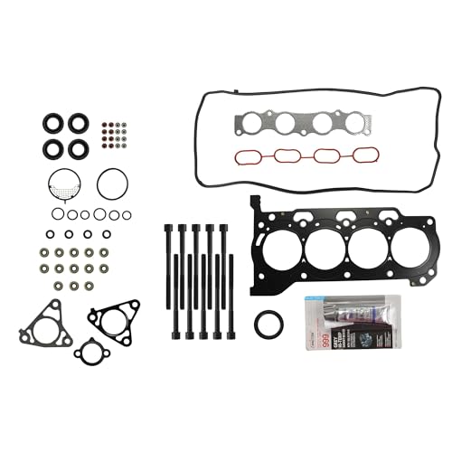 Image of PHILTOP HS26515PT, HBTO055 Head Gasket Set Fit for 2009-2020 Corolla, 2018-2020 C-HR, 2009-2014 Matrix, 2008-2014 xD, 2017-2018 Corolla iM, Cylinder Head Gasket Kits with Bolts
