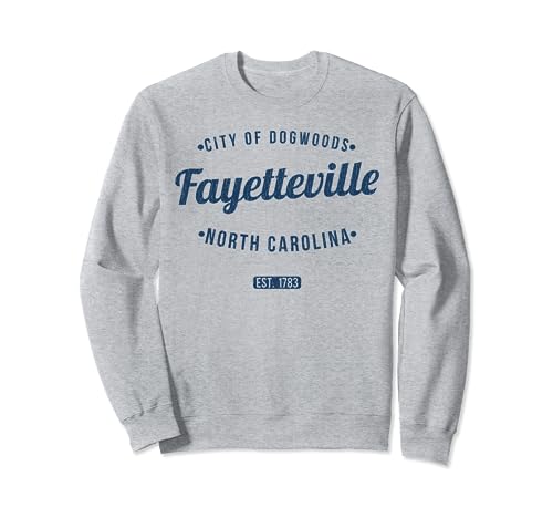 Fayetteville Caroline du Nord Souvenir Vintage Fayetteville Sweatshirt