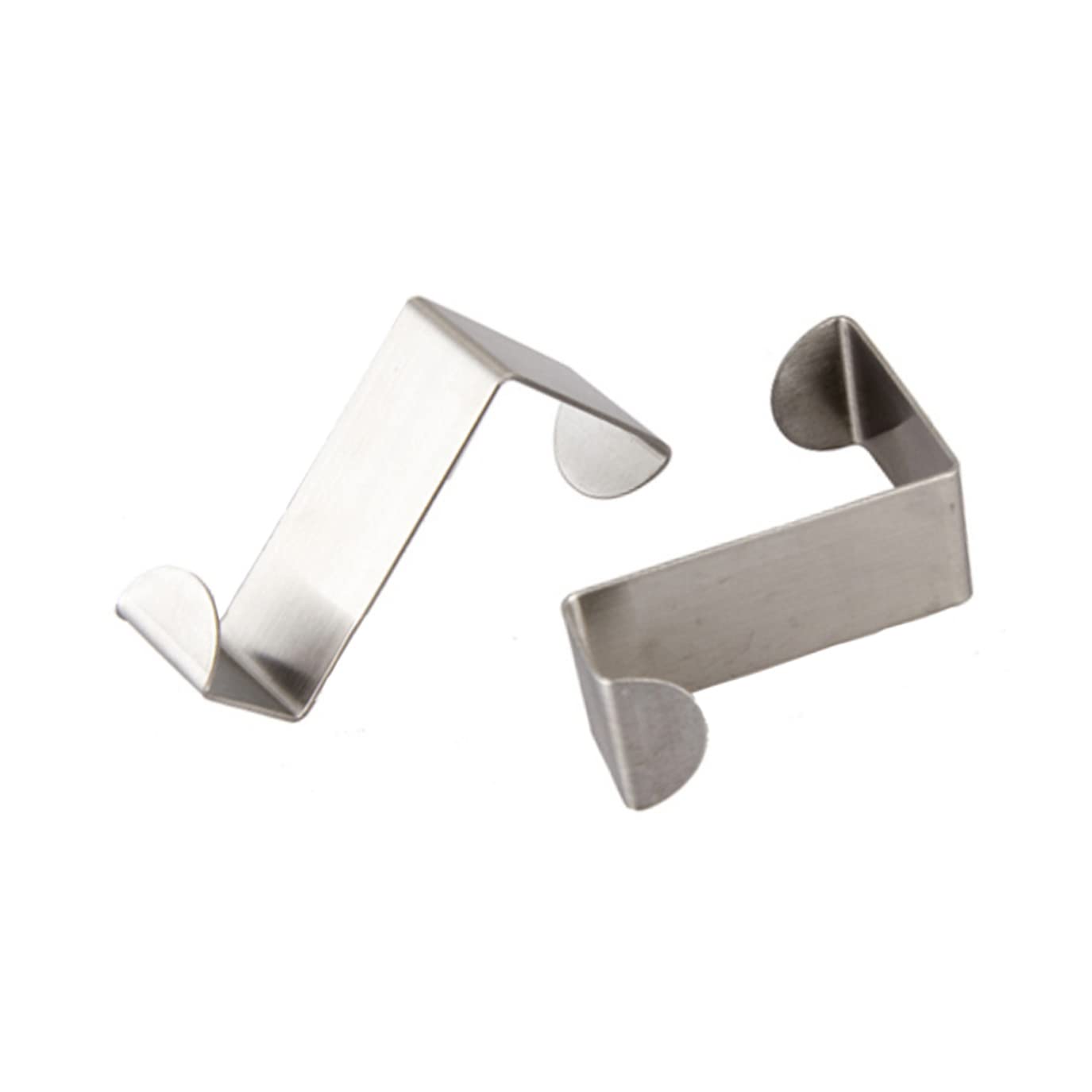 Alipis 4 Pcs Coat Hook Hooks for Keys Wreath Hangers Mantle Hooks for Garland Over Door Hanger Door Hanger Hooks for Clothes Door Back Hooks Swivel Hook Over Door Hook Stainless Steel Set