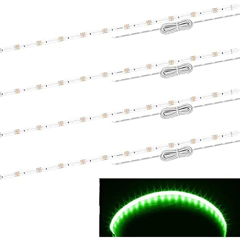PryEU 24 Inch Green LED Strip Light Cover