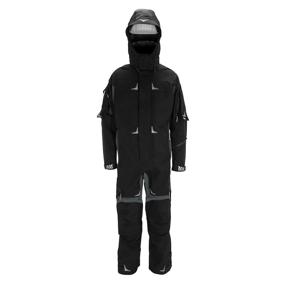 Wahler Overall Stratos Bluefin, EN 343, schwarz/grau, Größe 56 4485003-420 Z951 56 (Kletteroverall Kletteranzug Gore-Tex-Overall)