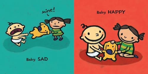Baby Happy Baby Sad: (A Gentle Introduction to Emotions and Big Feelings for Babies and Toddlers) (Leslie Patricelli Board Books) - Image 2