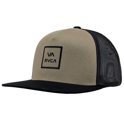 RVCA Mens VA All The Way Trucker Khaki/Black