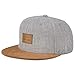 Johnny Urban Cap Herren & Damen Grau - Dean - Basecap Kappe für Männer & Frauen - Stylische Snapback Caps - Größenverstellbar