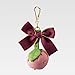 Produktbild Kelly' Harvest House Tuch Strawberry Pendant Keyring Keychain Autoschlüssel Anhänger Handy Anhänger für Frauen Damen (Farbe : A)