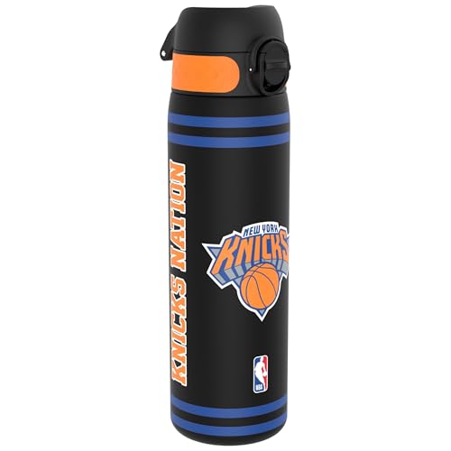 Miniatura 8 de ion8 NBA Botella a Prueba de Fugas, Fácil de Abrir, Cerradura Segura, Asa de Transporte, Aptas para Lavavajillas, Acero Inoxidable, Ideal para Deportes