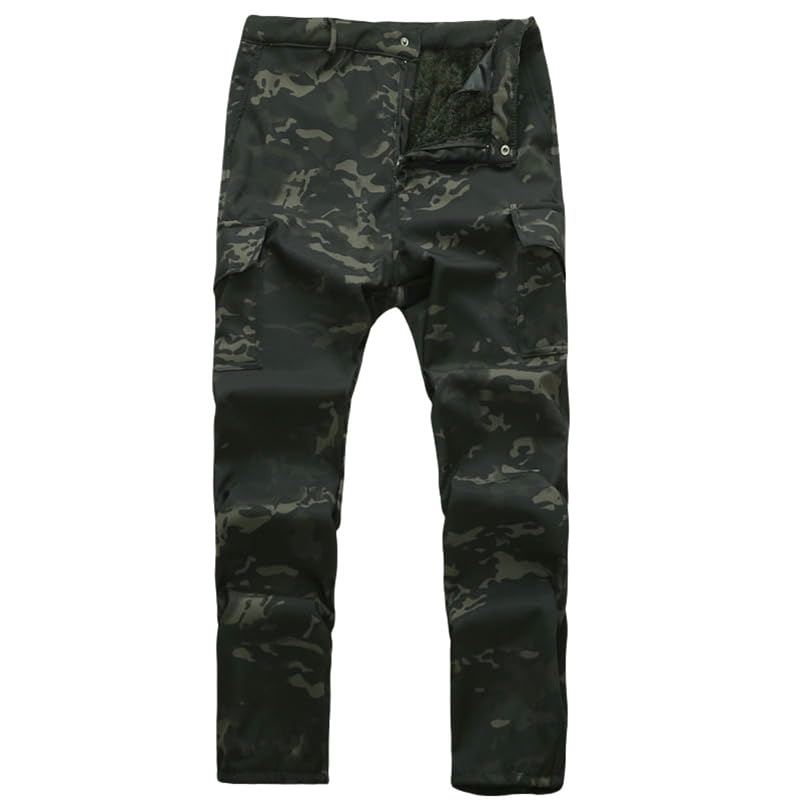 Pantalon de travail en toile de coton robuste avec poches cargo