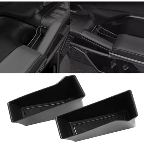 TTCR-II Compatible with 2024-2025 Tacoma Door Handle Organizer Tray, for 2024-2025 Tacoma Door Handle Pocket Insert, 2 PCs Tacoma Door Storage Box for 2024 2025Tacoma Limited/SR/SR5/TRD Door Pocket Cover