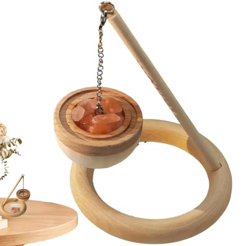 Difusor aromático con madera de pino y sal miniatura 3