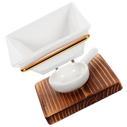 Diffuseur arômes bois éliminateur d'odeurs et brûleur de cire salon - 2