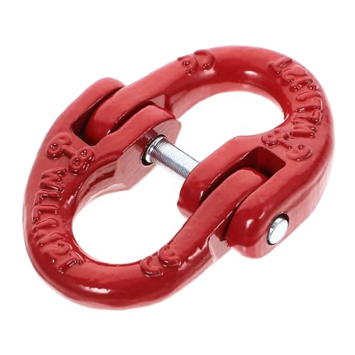 TOPBATHY Collegamento Accoppiamento Meccanico in Da 1,2t Gancio Traino Per Catena Sicurezza Connettore Per Imbracature Sollevamento Accessorio Per Carichi Pesanti