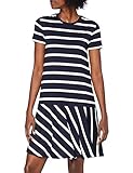 kleidergeschäft c&a Tommy Hilfiger Women Dresses Tommy Hilfiger Damen Tiffany Relaxed C-nk Dress Kleid, Blau (Breton STP/White-Desert Sky 0Zc), 36 (Herstellergröße: Medium)