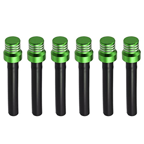 Bouchons de réservoir de carburant pour moto tout-terrain et VTT X AUTOHAUX vert lot de 6