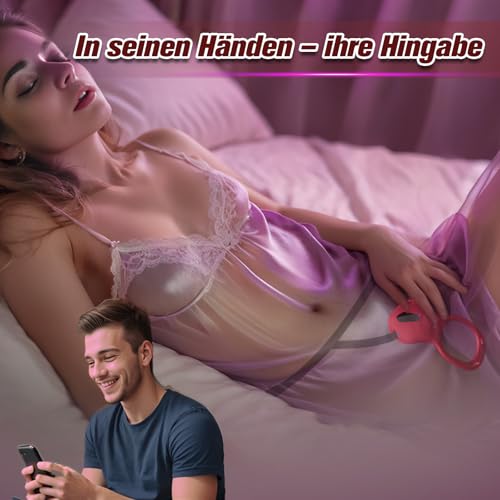 Sex Spielzeug für die Paare Frau Männer, BDSM Rose Vibration für Frauen, Vibratorensets für Frauen Klitoris mit Fernbedienung Leise, Penisring Vibrator App, Erotisches Sexspielzeug Sex Maschine Spiele