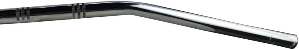 FLYPIG Motorcycle Silver 7/8" Handlebar Drag Style Bar Handlebars 22MM Drag Style Handlebars Universal For Honda Kawasaki Suzuki Yamaha Ducati Pit Dirt Bike