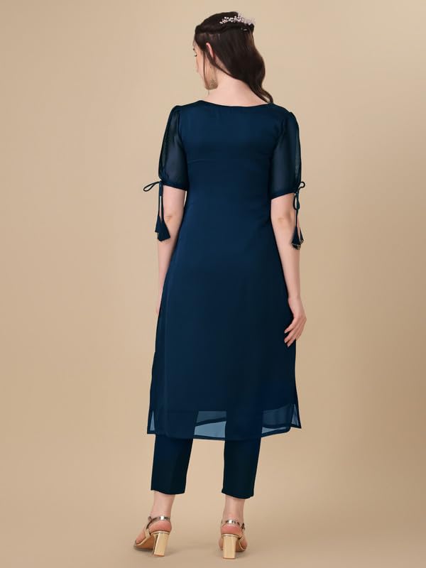 Image of Embroidery Silk Kurti