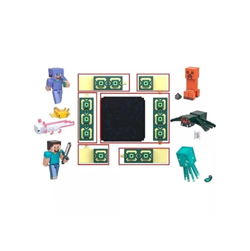 Peluche Gigante De Araña Minecraft – Spin Master 6022917, Suave Y Adorable, Para Fans Del Juego De 3 Años En Adelante