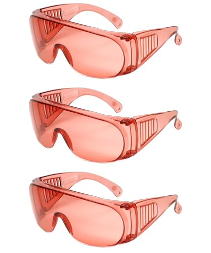 Calabria Fit Over Safety Glasses | Polarized Sunglasses Over Glasses | Wrap Around Anti-Fog | Scratch Resistant | Unisex