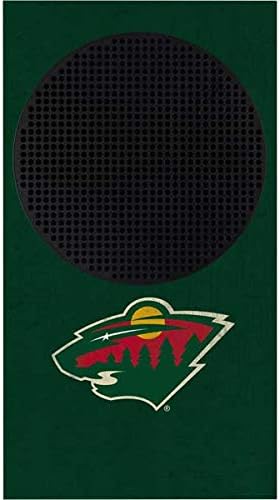 Skinit Decal Gaming Skin Compatible with Xbox Series S Console - Officially Licensed NHL Minnesota Wild Distressed Design