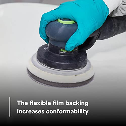 Image of 3M Hookit Purple Finishing Film Abrasive Disc 30667, 6 in, 1500+ Grade, 50 Count, Clear Coat Sanding, Paint Finishing, Defect Removal, Long Lasting (Pack of 4)