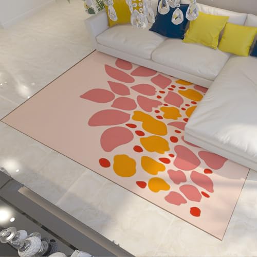 Tapis boho vert sauge 160x200cm poils courts non déperçant - 2