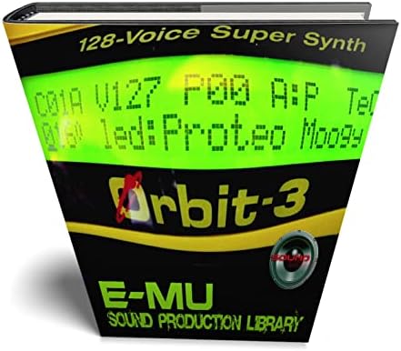 E-mu Orbit 3 - THE King of Dance Modules - Large Original 24bit Multi-Layer WAVe/Kontakt Samples/Loops Studio Library; FREE USA Continental Shipping on DVD or download