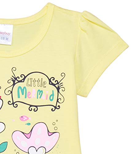 Image of Easybuy Baby-Girl's Regular Fit T-Shirt